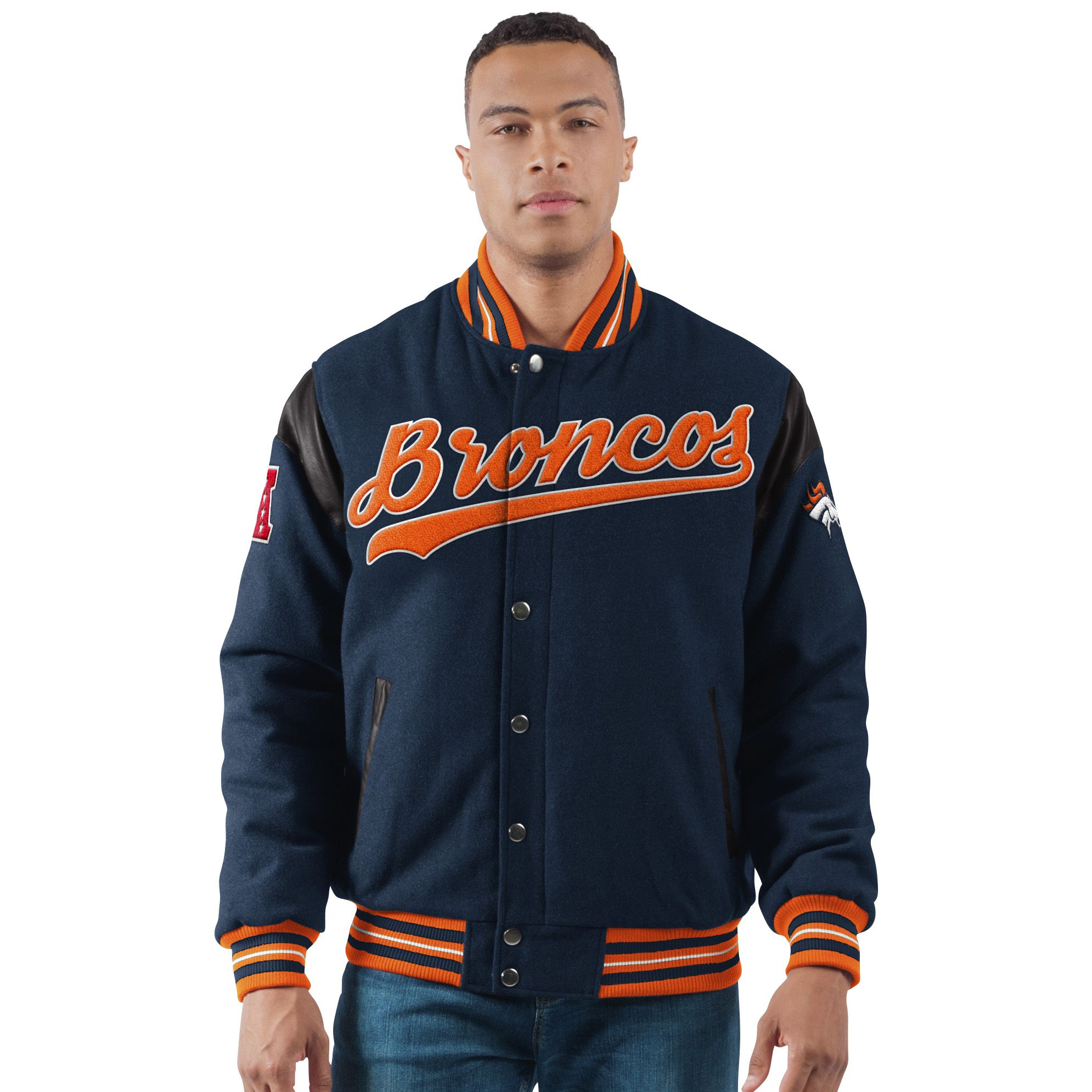 Denver Broncos Varsity Jacket