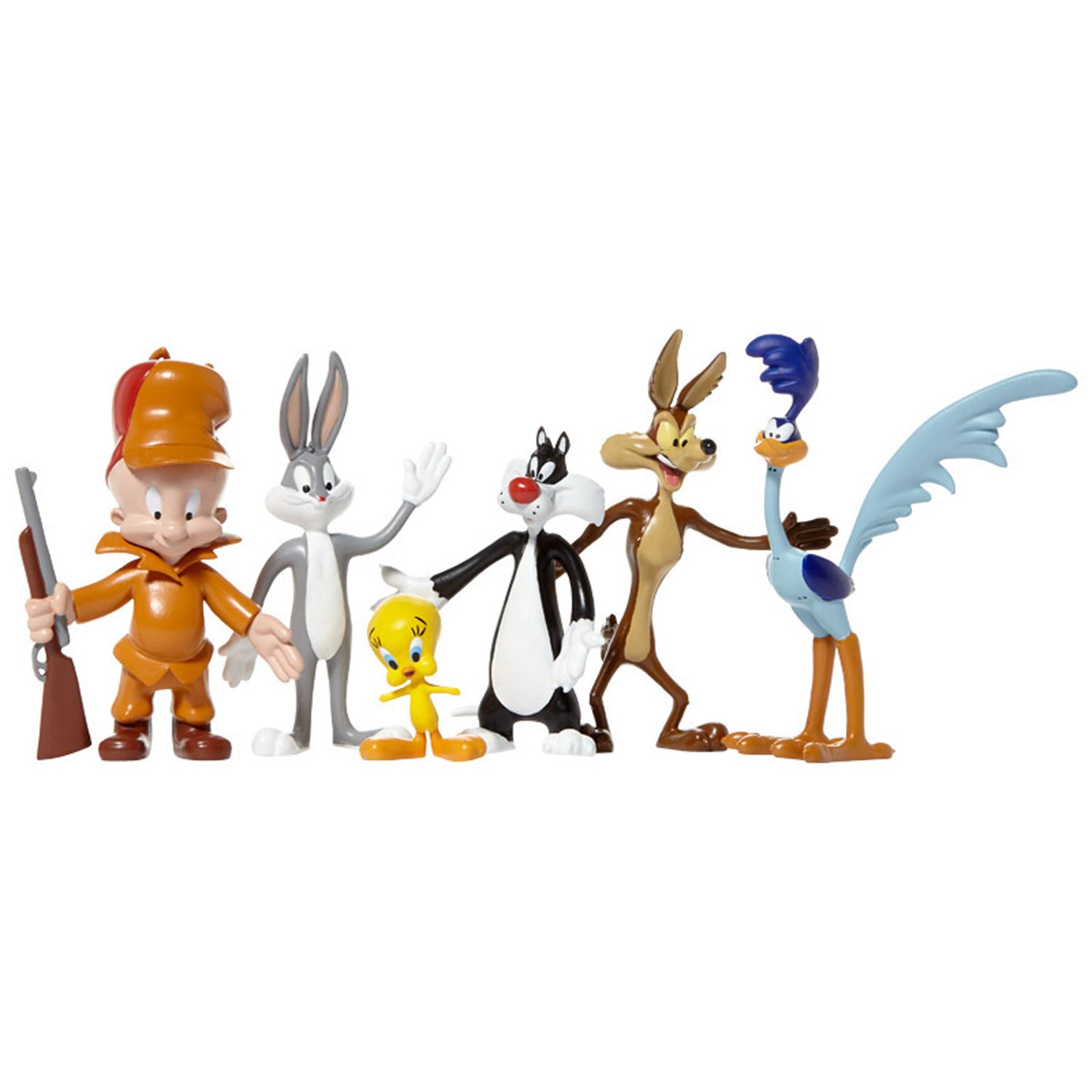 NJ Croce Looney Tunes Bendable Action Figure Boxed Set