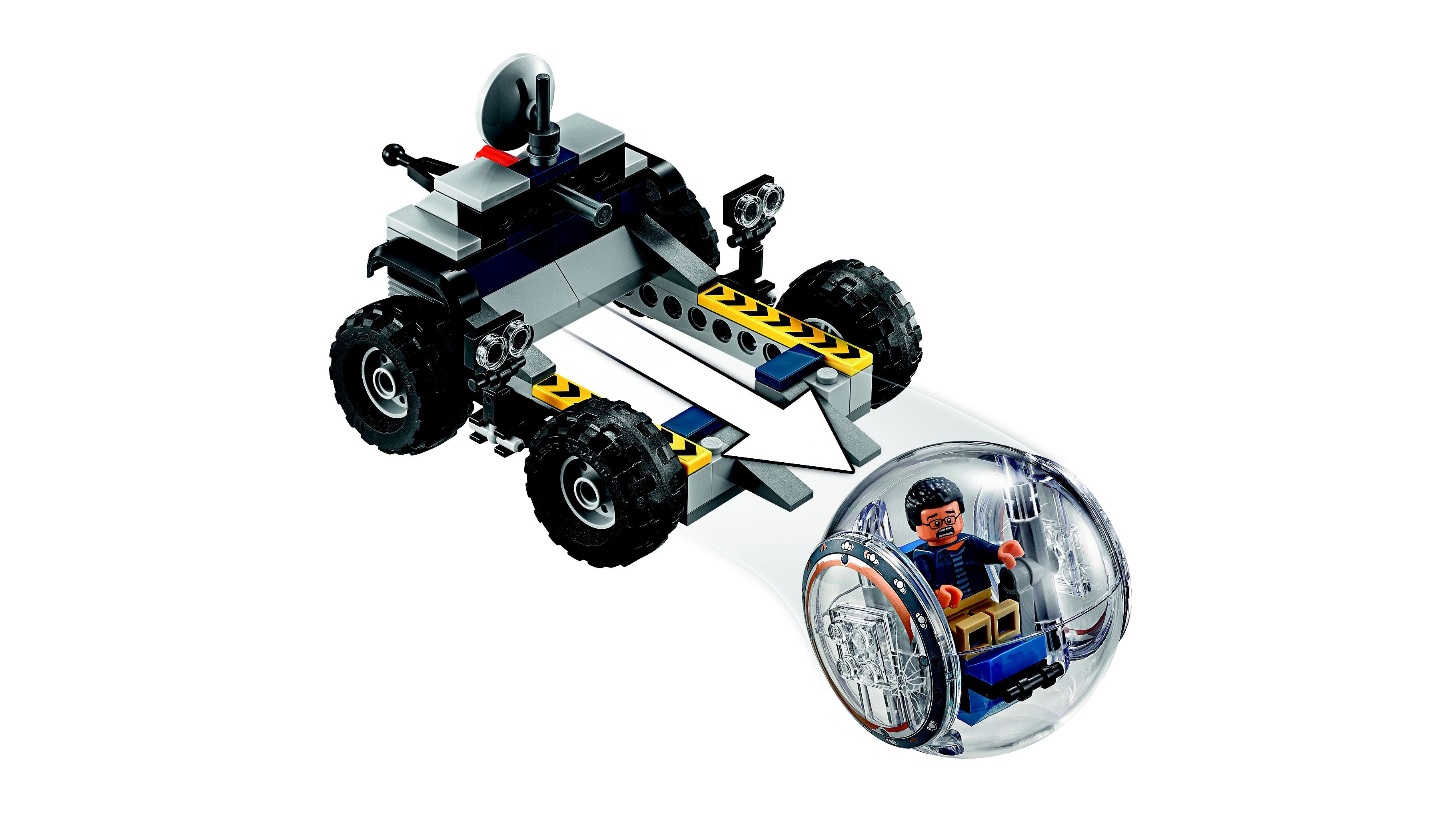 Fingerhut - LEGO Jurassic World Carnotaurus Gyrosphere Escape 577