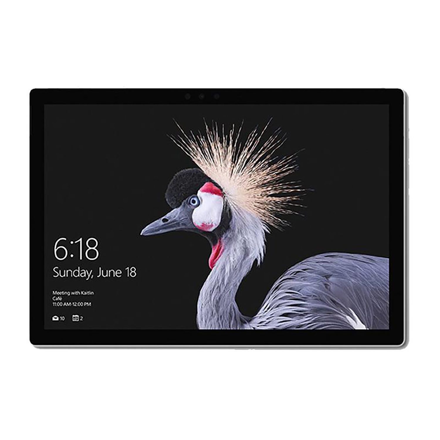 Fingerhut Microsoft Surface Pro 12 3 2736 X 14 128gb Windows 10 Pro Tablet Silver Kjr
