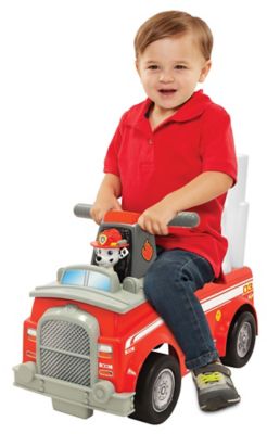 paw patrol fire engine ride on