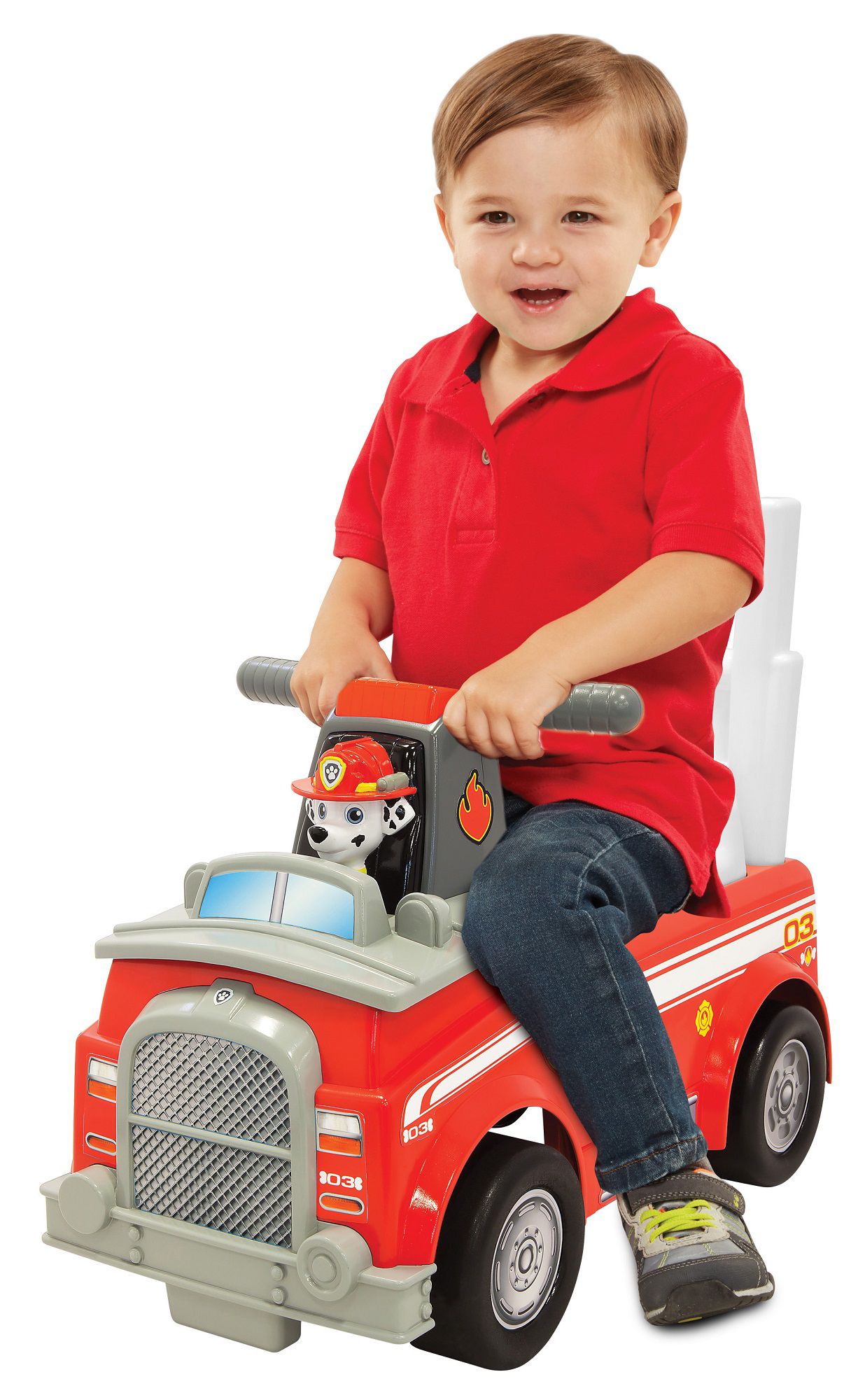 Paw patrol marshall ride on hot sale fire truck