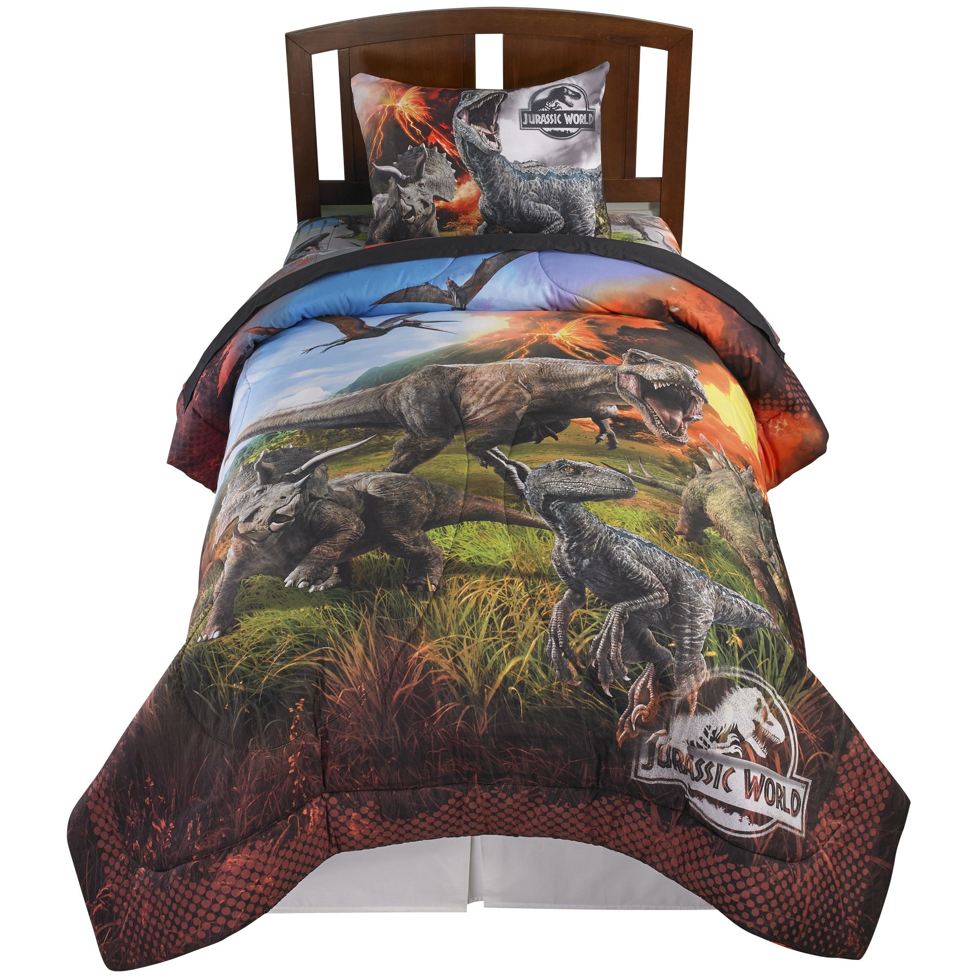 Fingerhut Jurassic World Eruption Comforter Twin Full