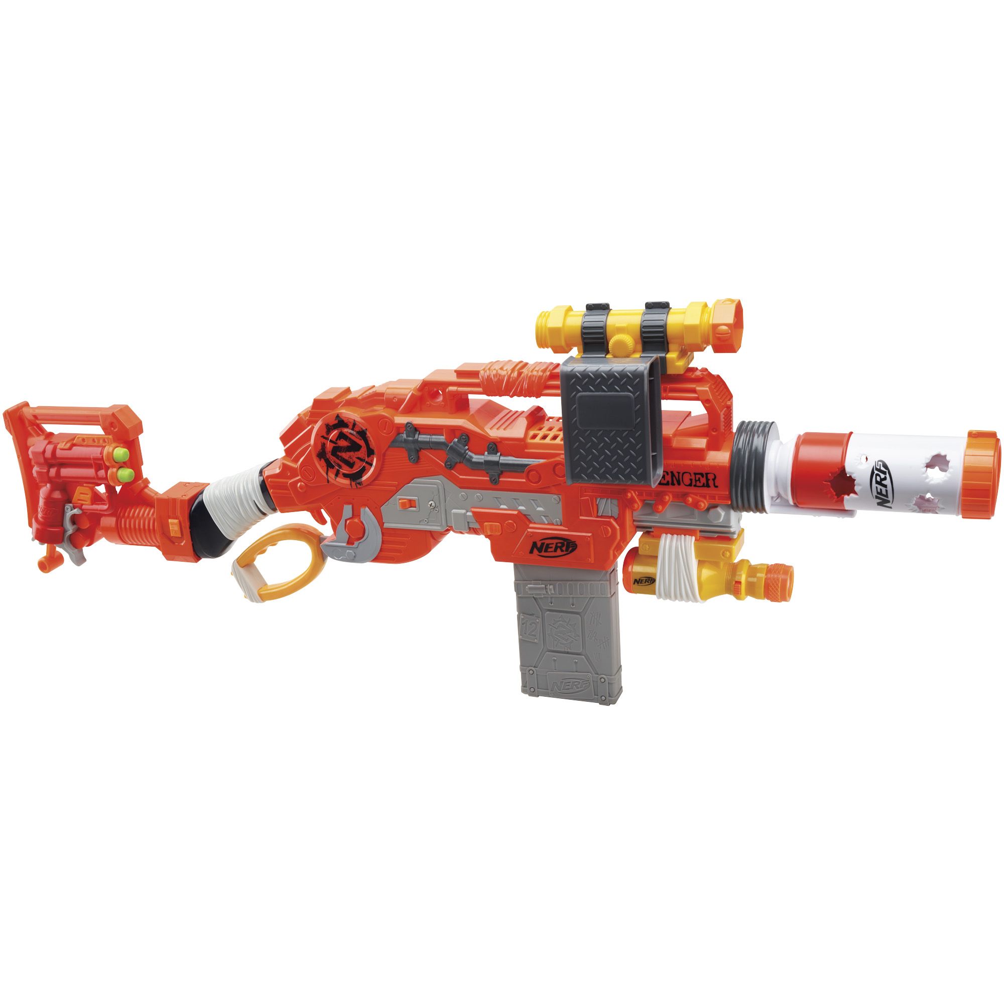 Nerf Gun Zombie Strike Survival System Scavenger Kids Toy with Darts New 