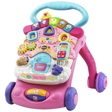 VTech Sit to Stand Learning Walker Deluxe Pink