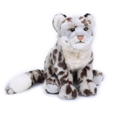 snow leopard plush toy