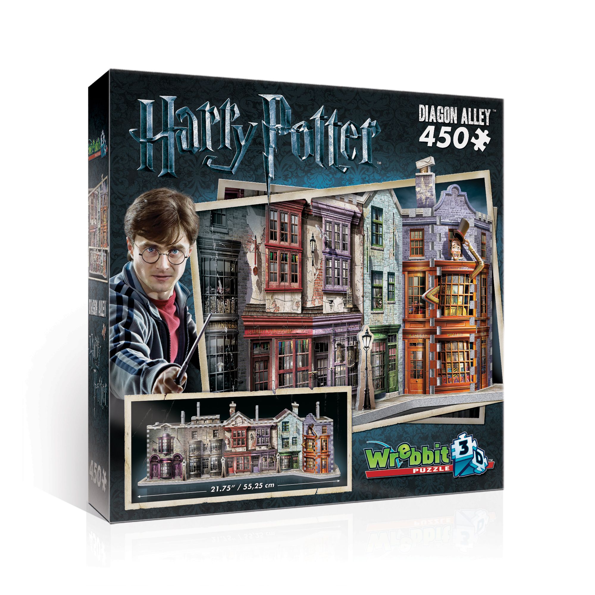 Hogwarts Brand New & Sealed Diagon Alley 3D Puzzle 450Pc 