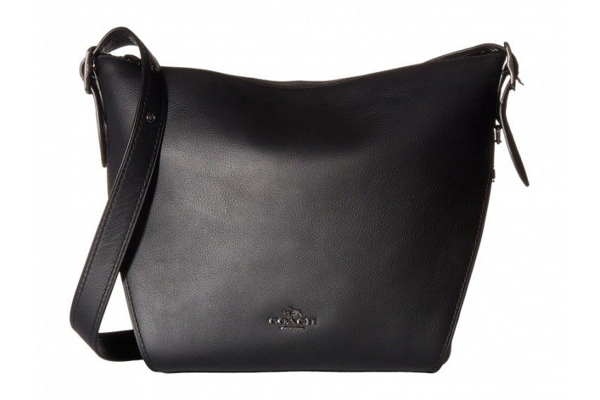 Coach Large Dufflette Crossbody Bag Black