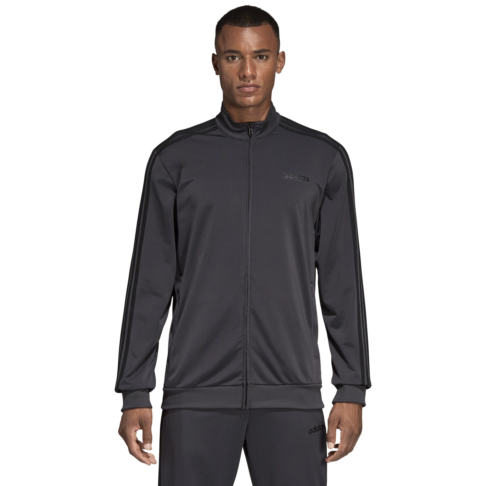 adidas Men's 3-Stripe Tricot Track Jacket