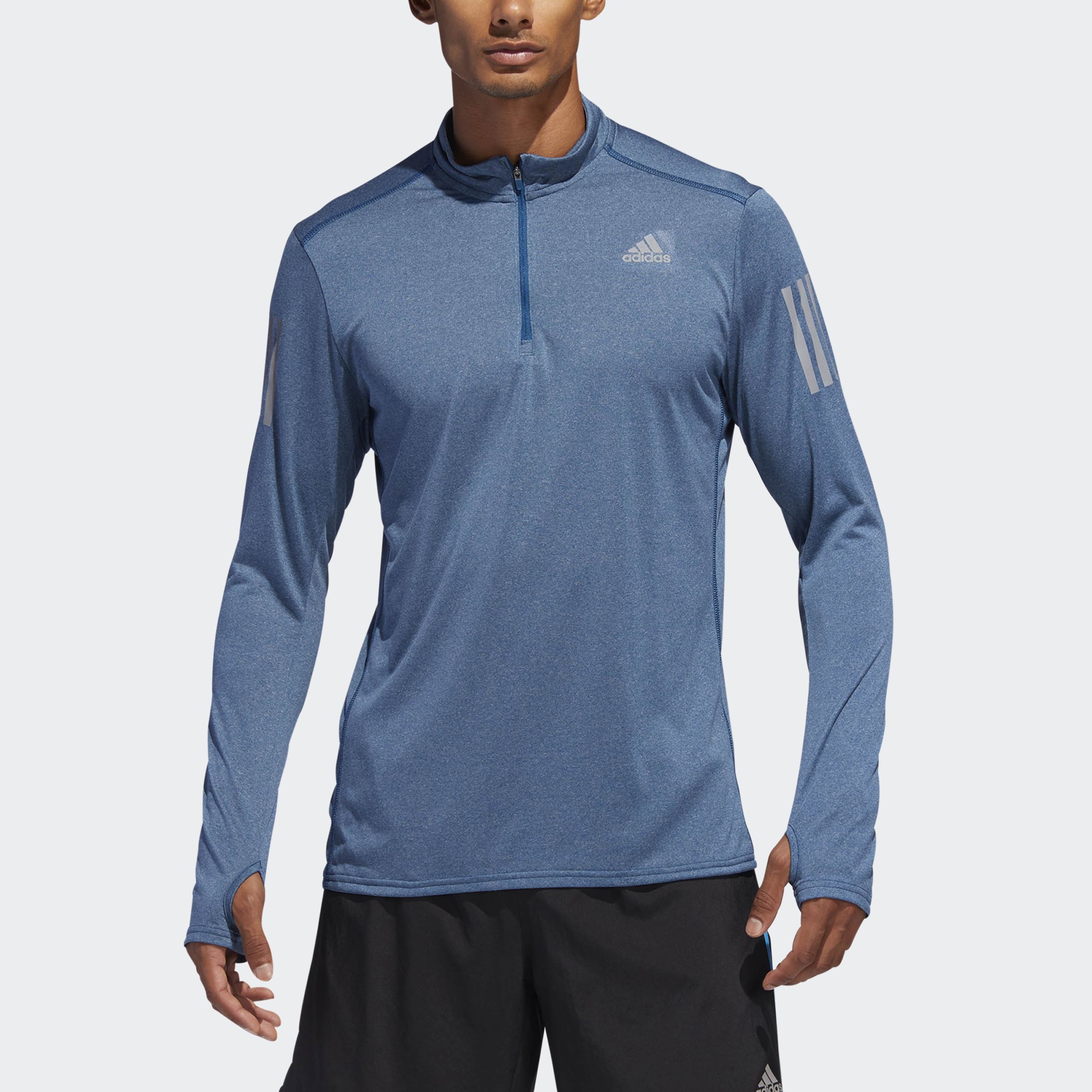 adidas response half zip