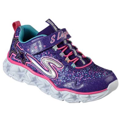 skechers kids' galaxy lights sneaker