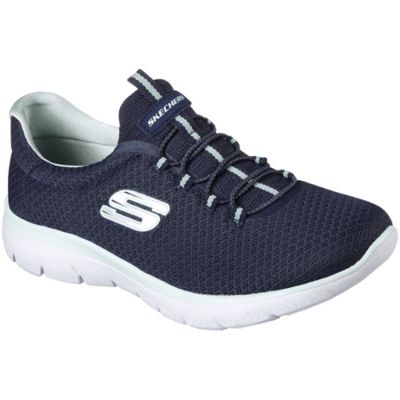 skechers slip on womens walking shoes