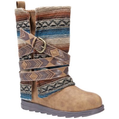 muk luk nikki belt wrapped boot