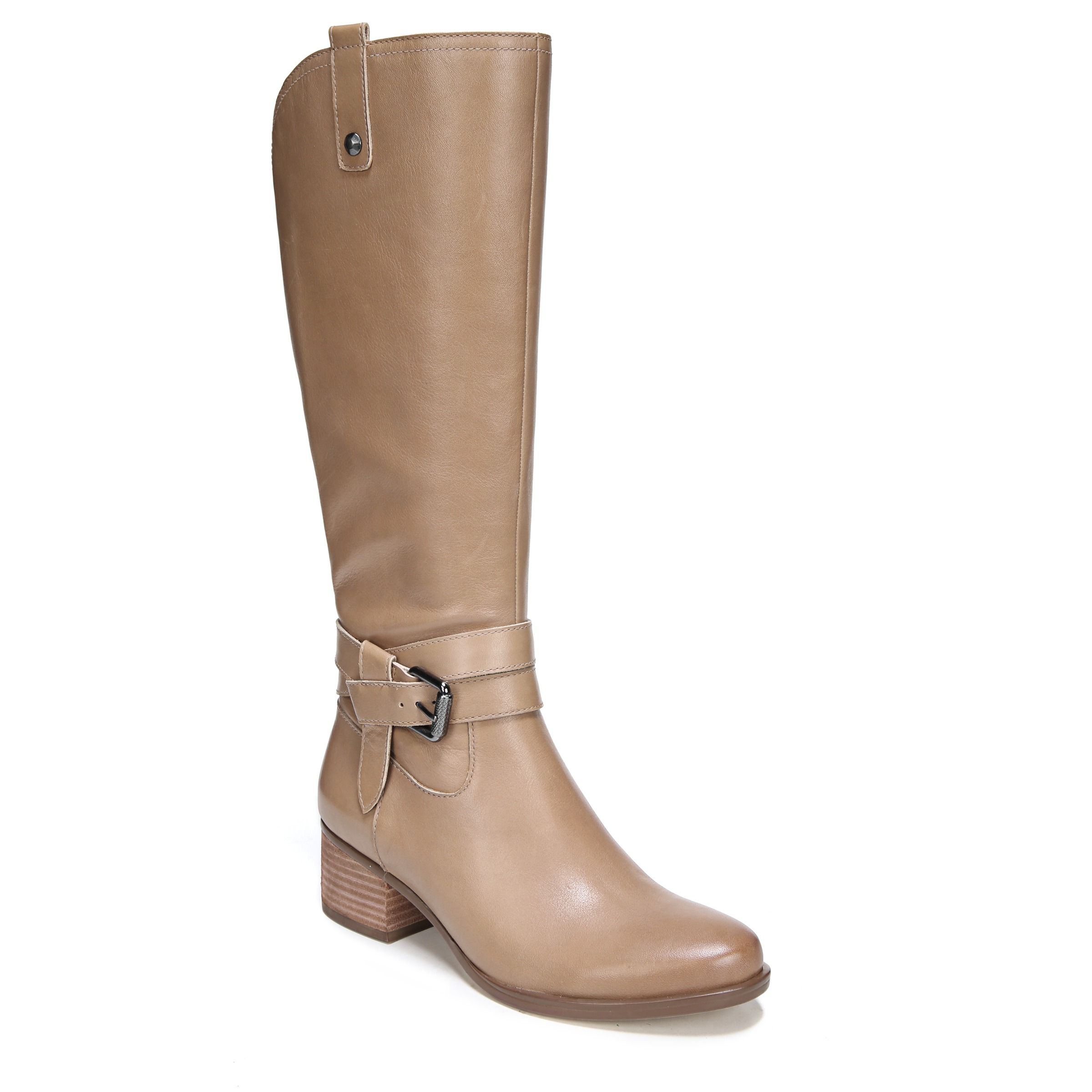 naturalizer dev wide calf riding boot