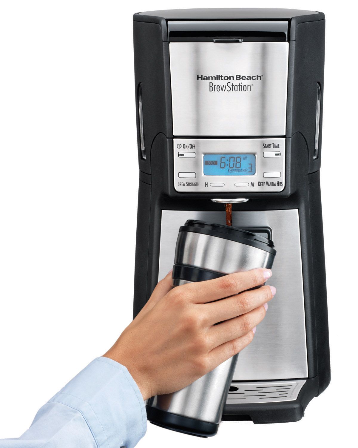 Fingerhut - Hamilton Beach BrewStation Summit Ultra 12-Cup