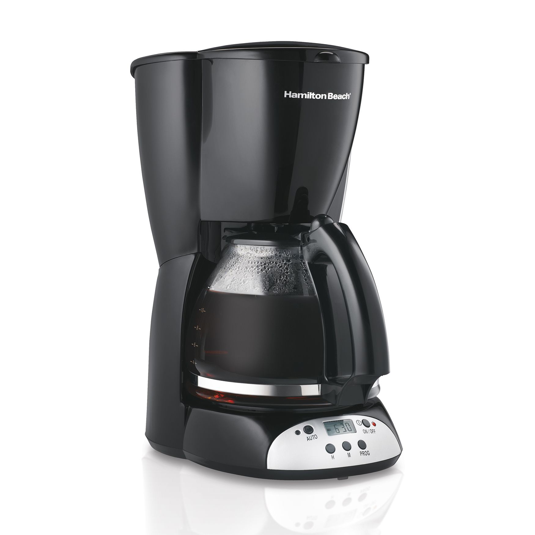 Fingerhut - Hamilton Beach 12-Cup Programmable Coffee Maker