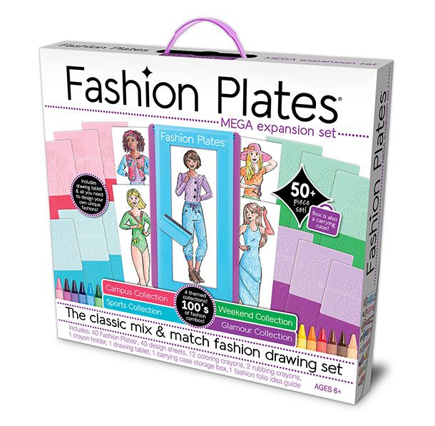 Fashion Plates Design Set - Ages 6+