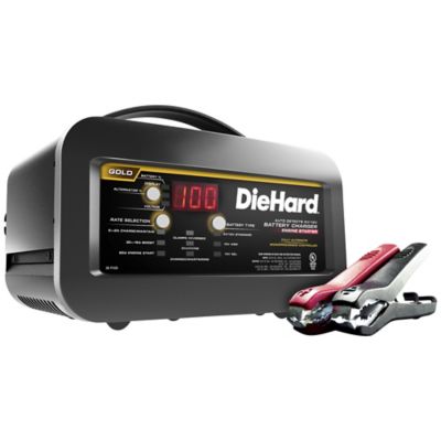 diehard 12 volt battery charger and engine starter