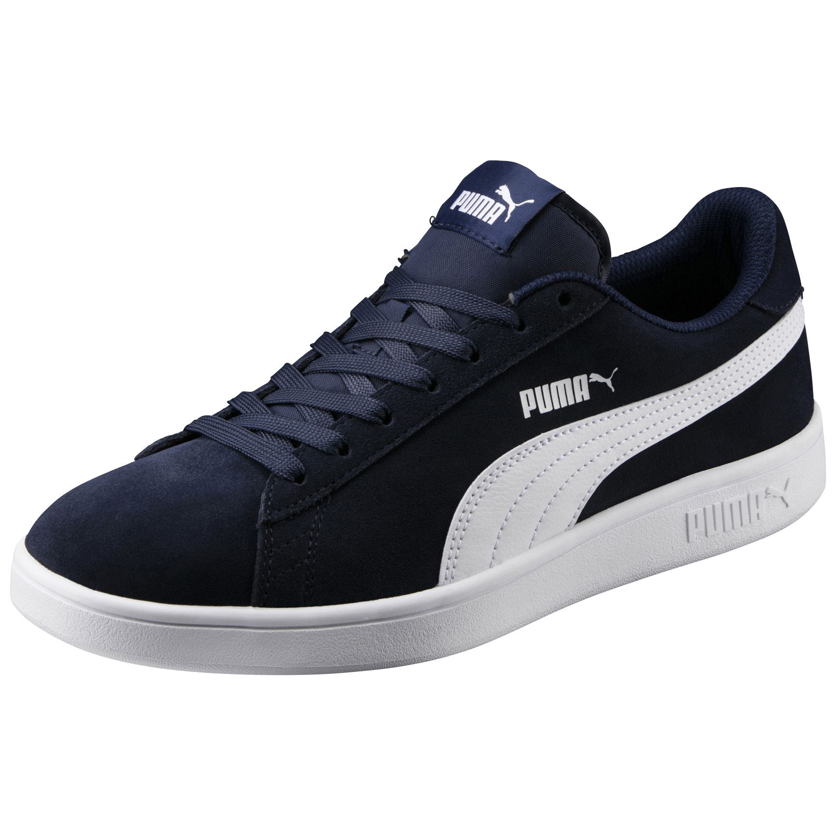 Puma men's smash suede shoe sale