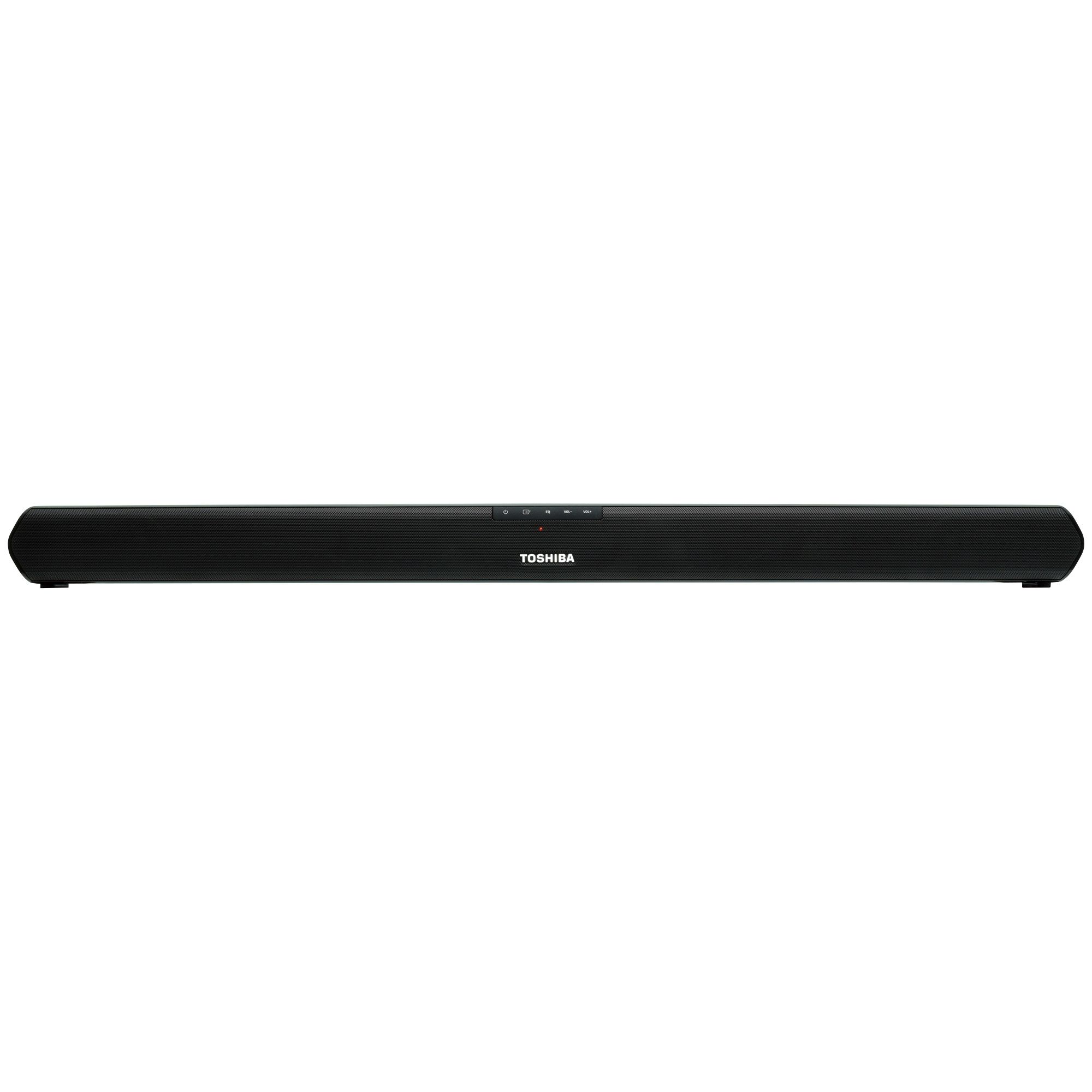 Toshiba soundbar with store subwoofer