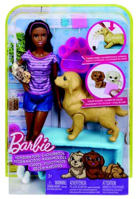 barbie mommy dog has puppies