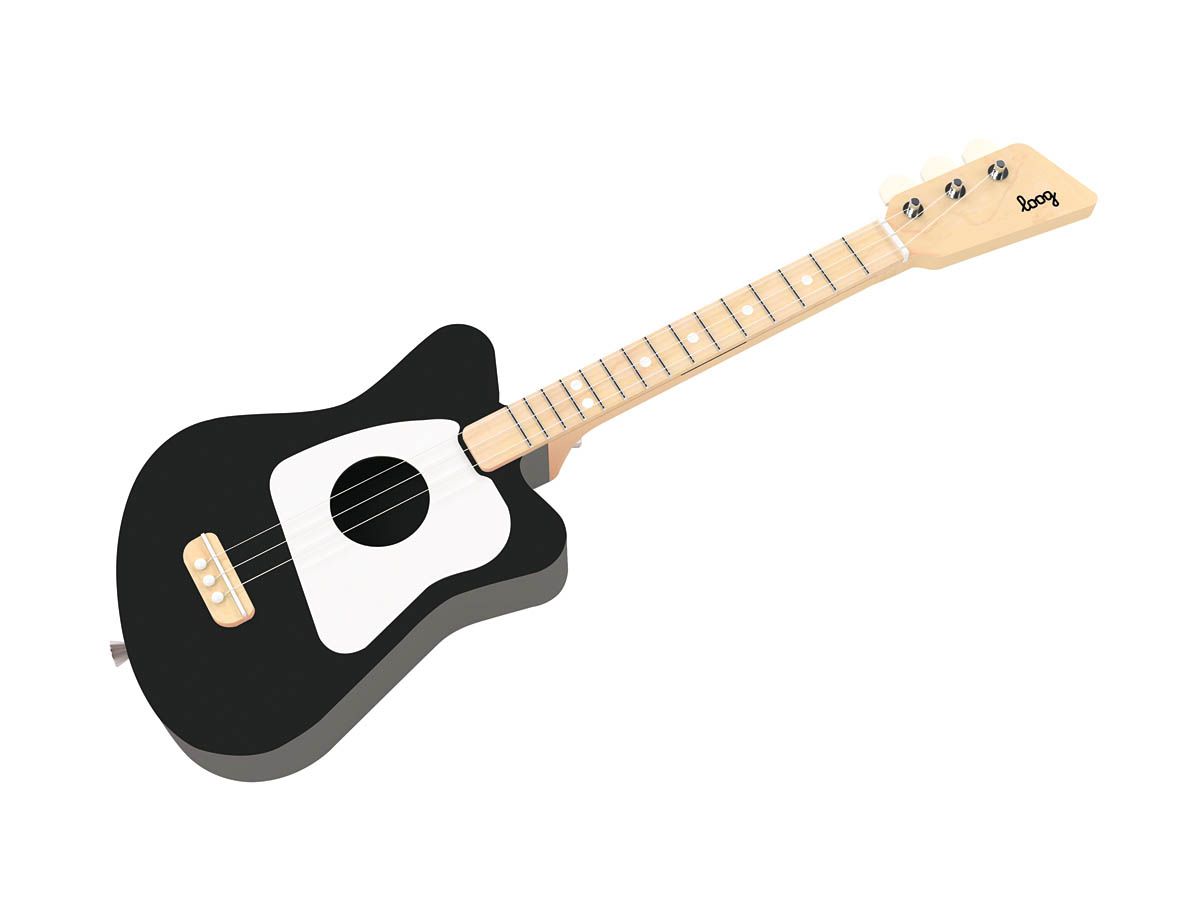 Loog Mini Electric Guitar, Black