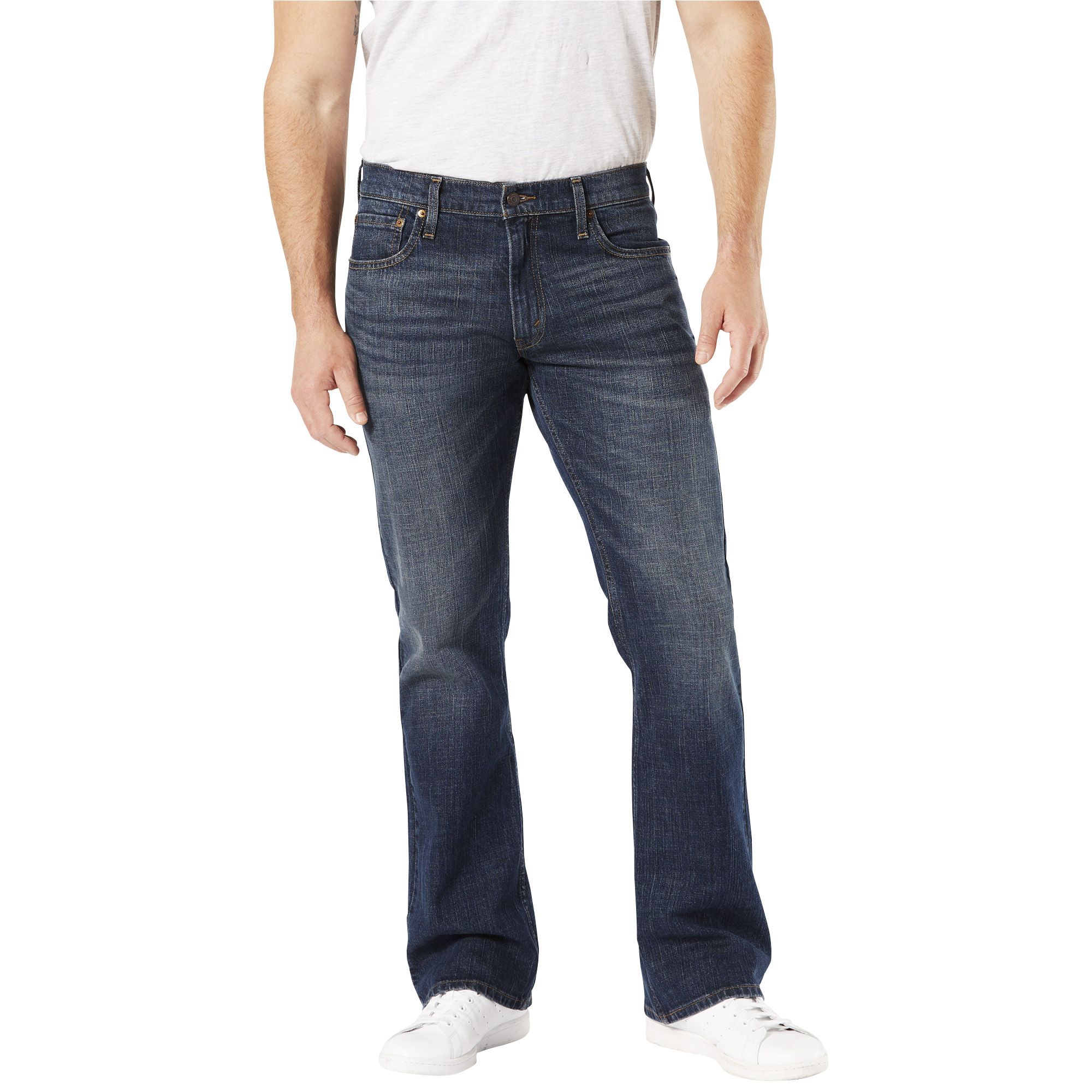 Mens levi 2024 signature bootcut jeans