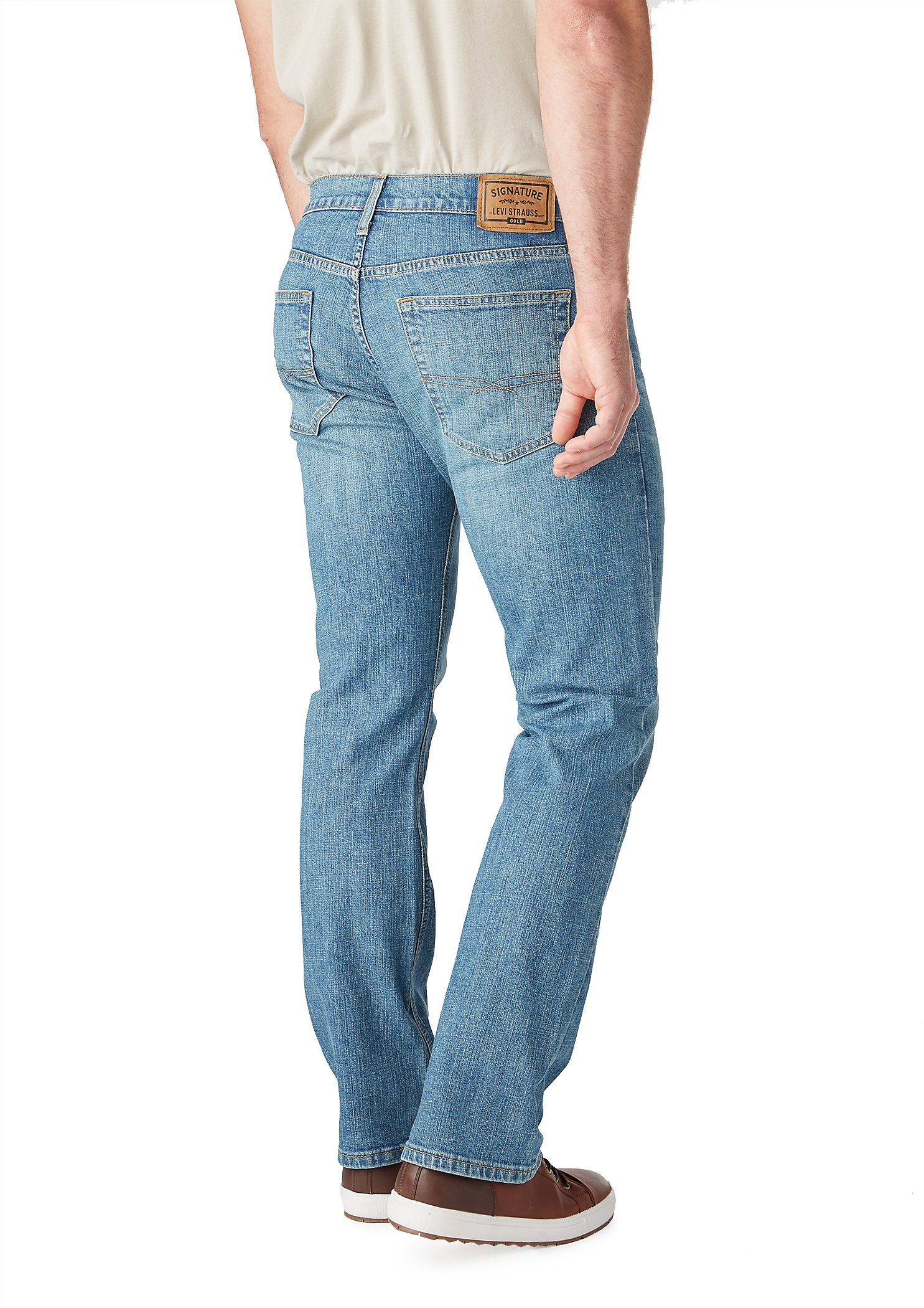 Levi signature jeans deals mens