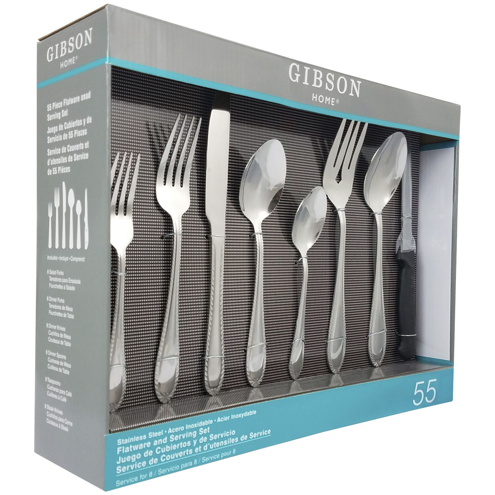 RC Slotted Chef Spoon - Space Gray, Stainless Steel