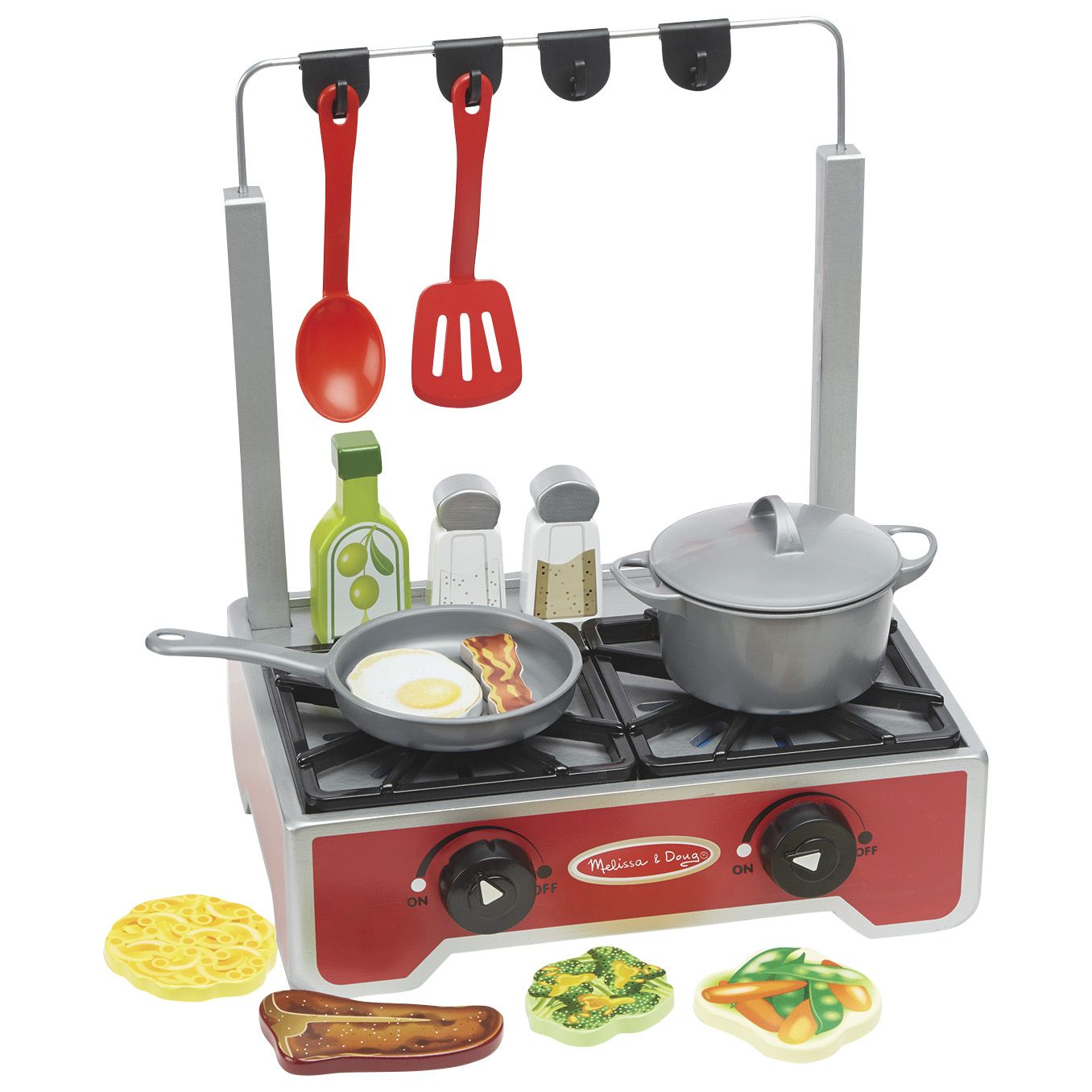 Baby Products Online - Melissa and Doug Deluxe Wood BBQ Grill