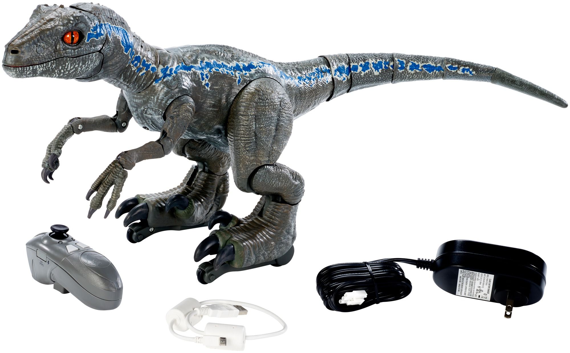 Blue cheap dinosaur robot