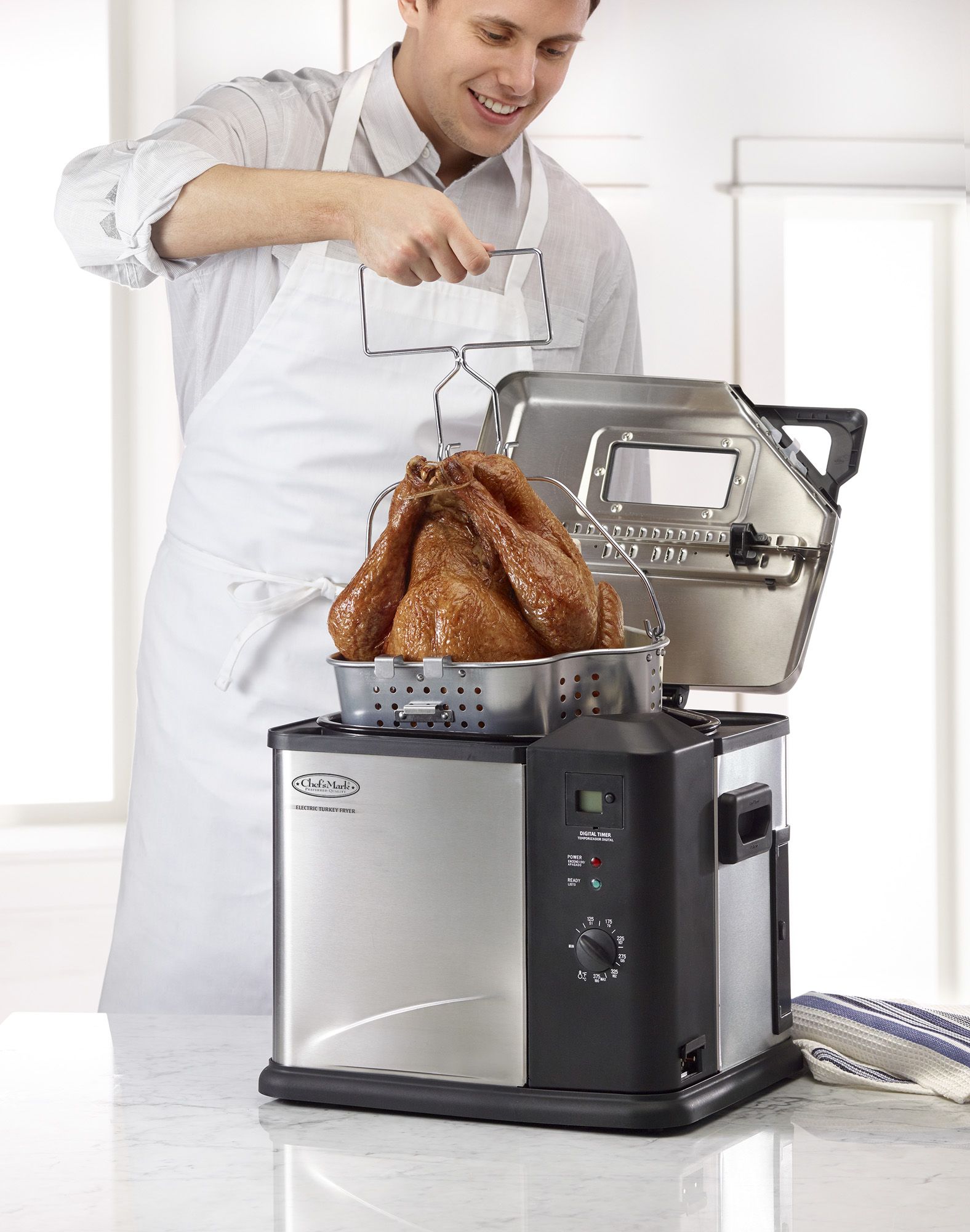 Indoor turkey outlet fryer