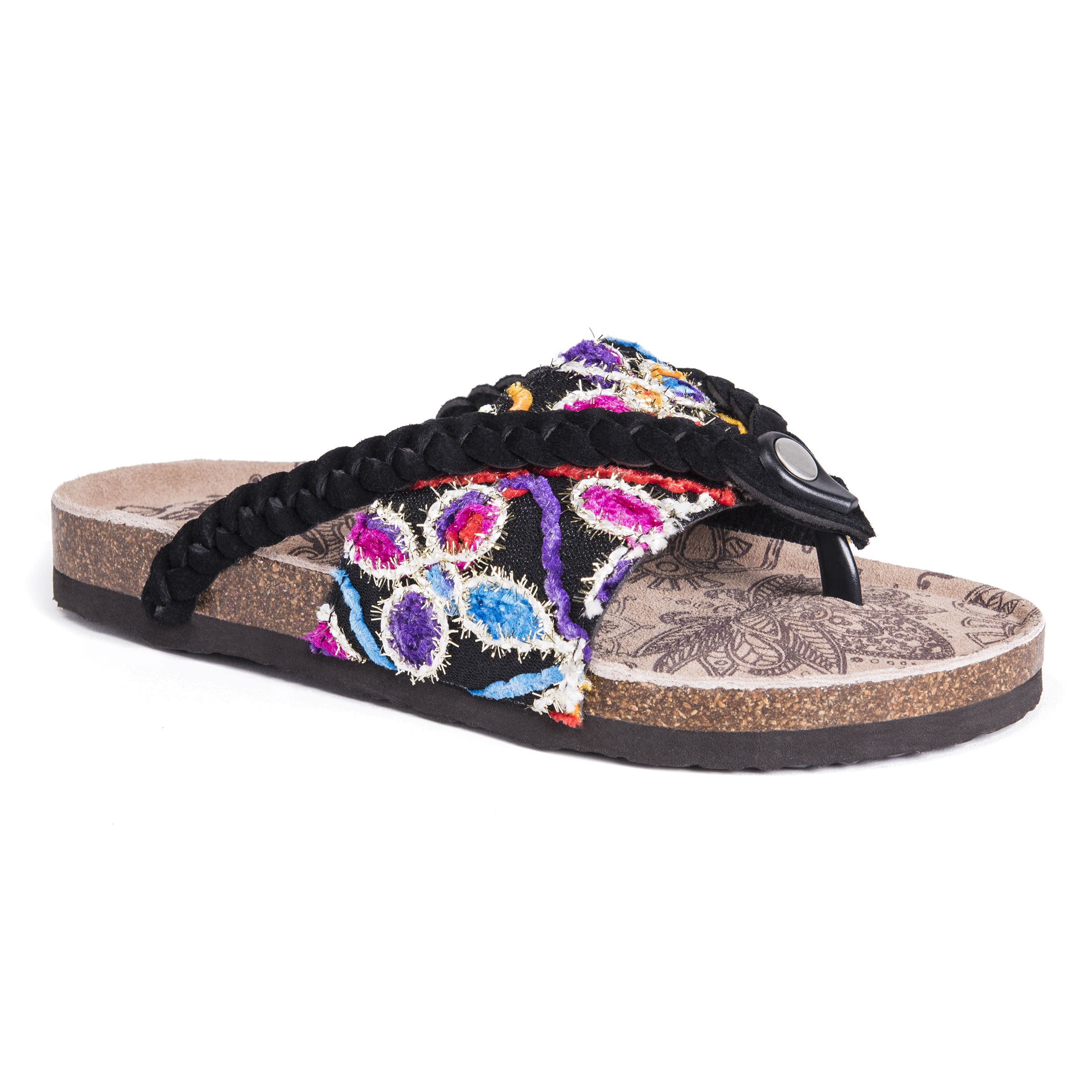 Muk luks discount women's elaine sandals