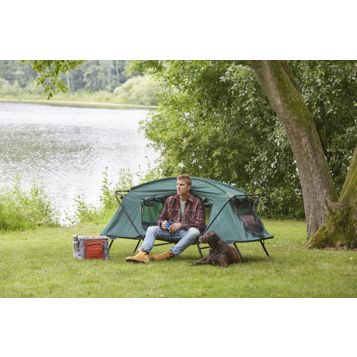 Outdoor spirit single on sale sleeper cot tent