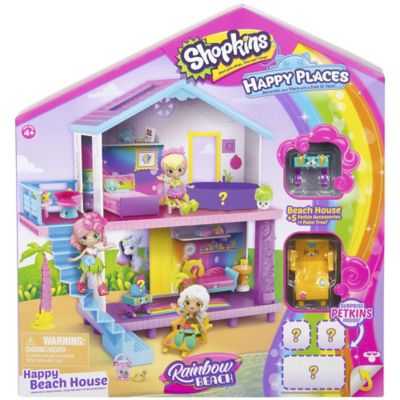 happy places shopkins beach house playset