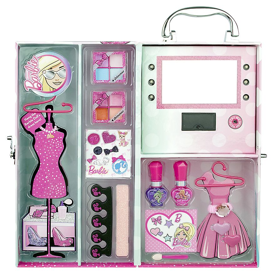 Fingerhut - 13-Pc. Barbie Fab Beauty Wardrobe Set