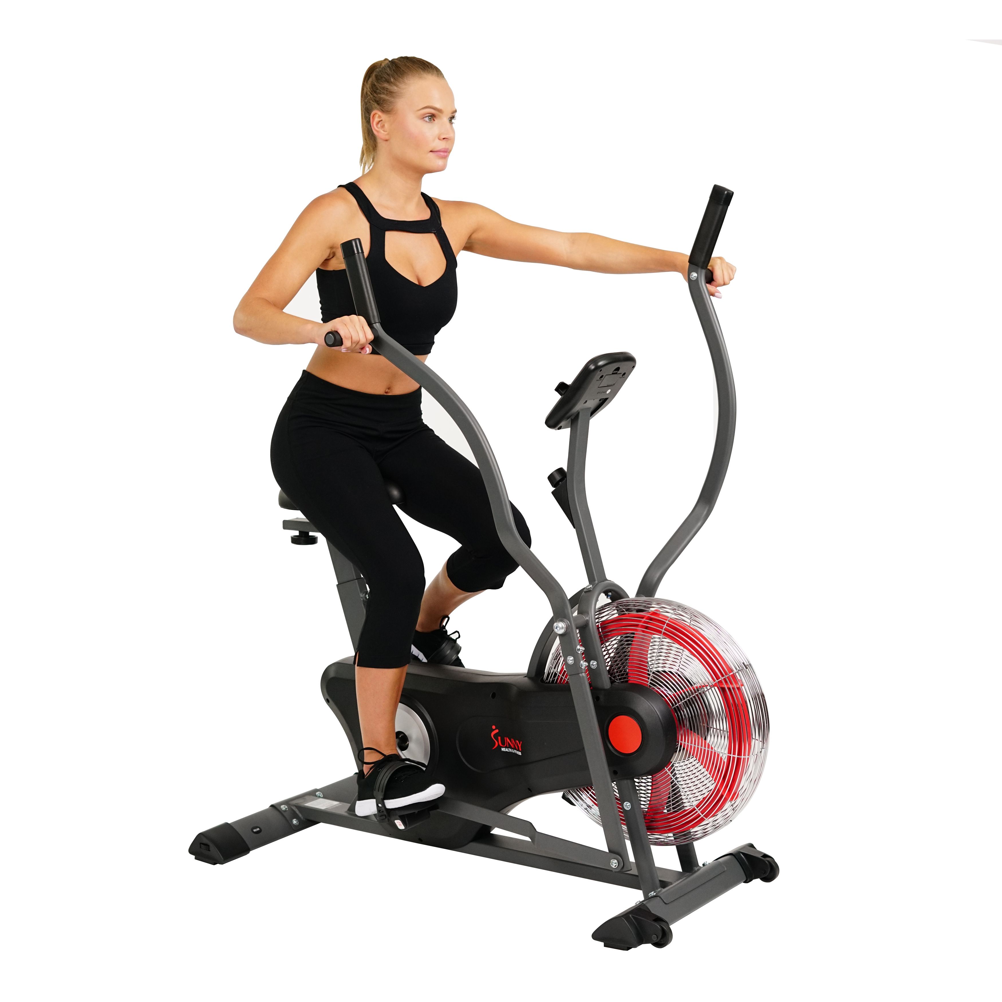 Sunny health and fitness fan online bike