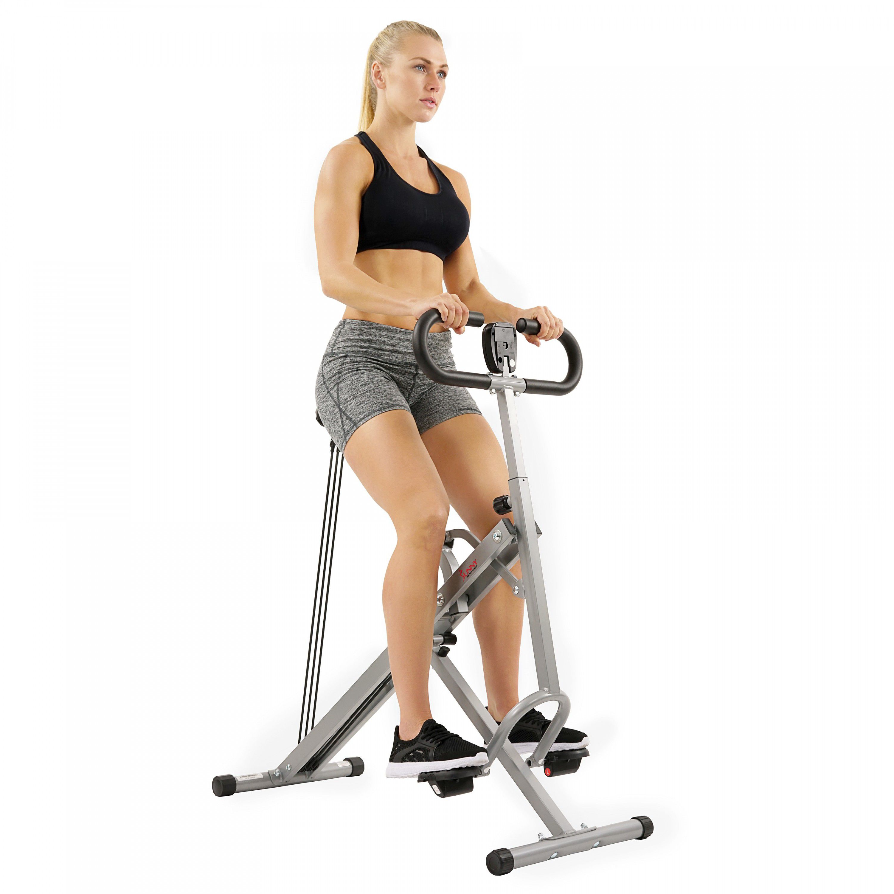 Sunny Health And Fitness Squat Assist Upright Row-N-Ride Trainer