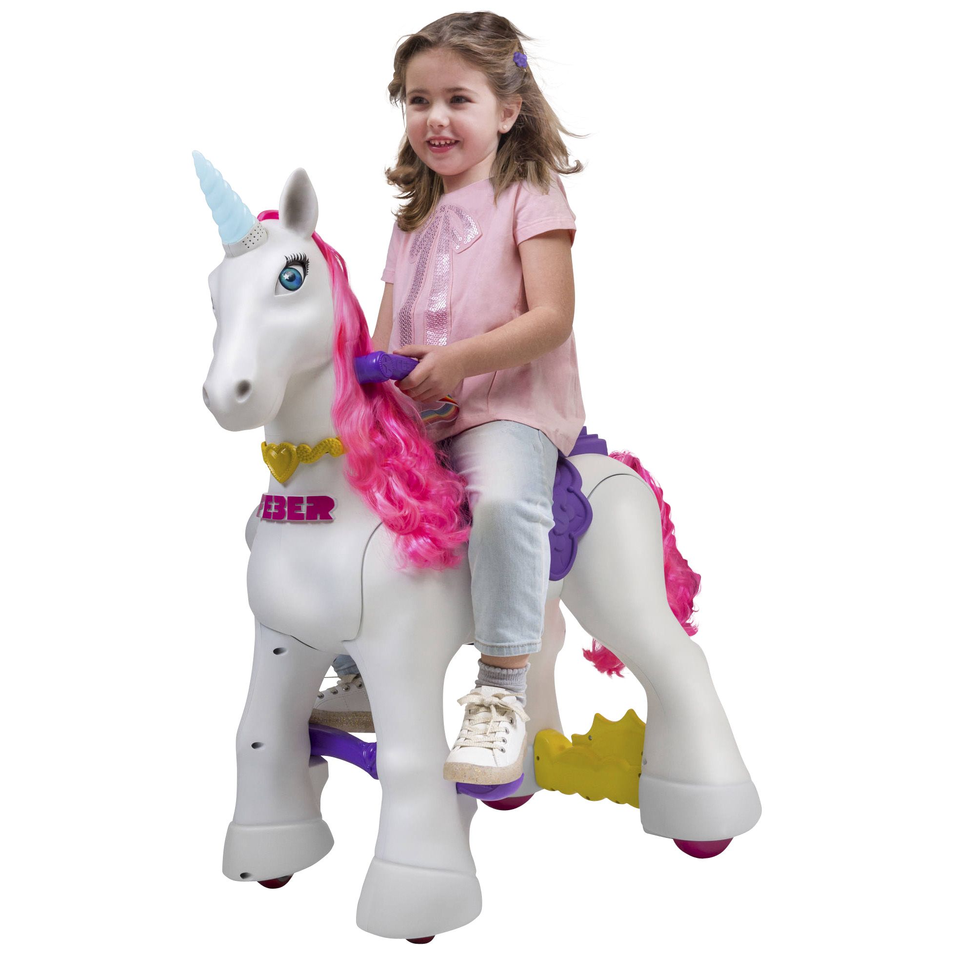 Feber my lovely unicorn 12v sale ride on