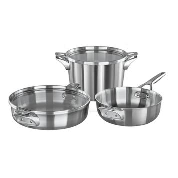 Calphalon Premier Space Saving Nonstick Supper Club Cookware Set 