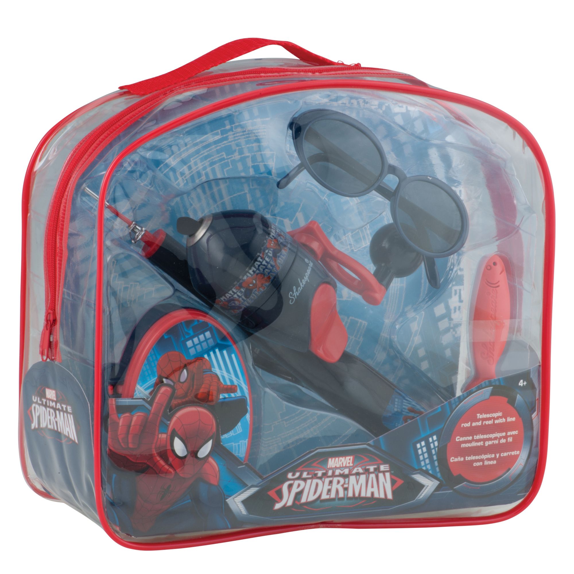 Shakespeare Kids' Marvel Spider-Man Fishing Kit with Backpack