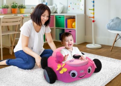 little tikes plush car pink