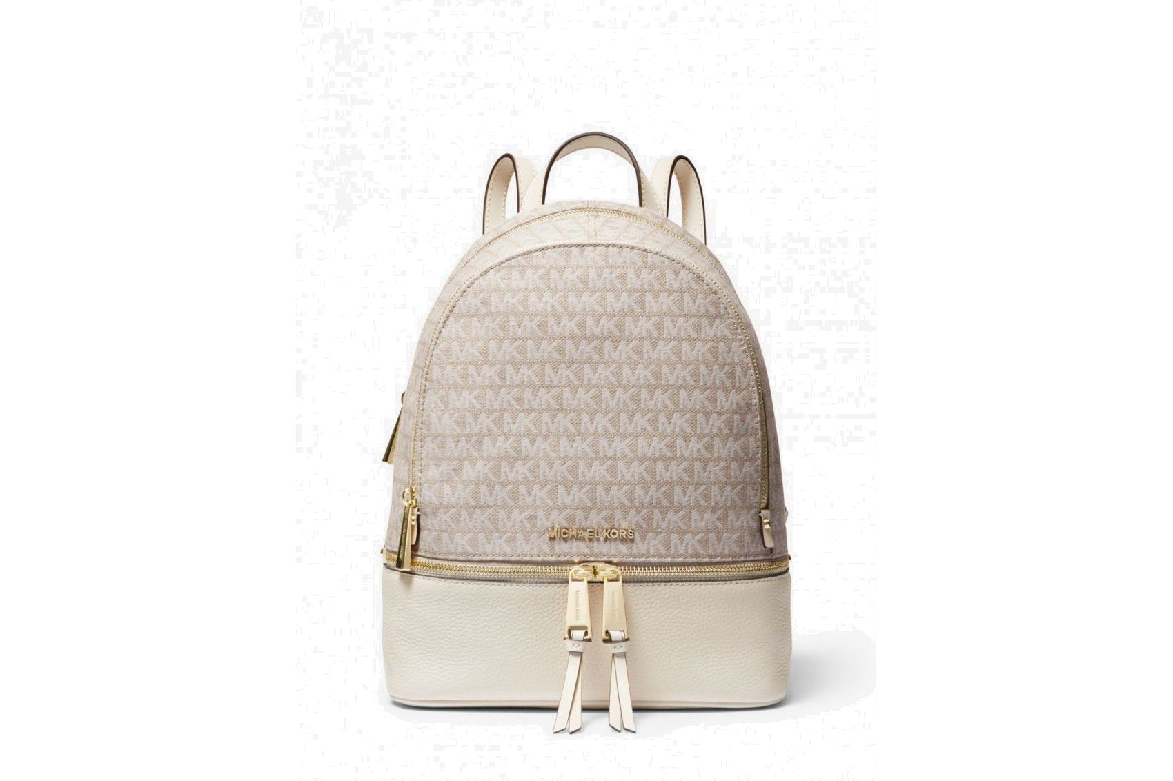 Pinpoint Hende selv hval Fingerhut - Michael Kors Rhea Medium Backpack – Natural/Light Cream