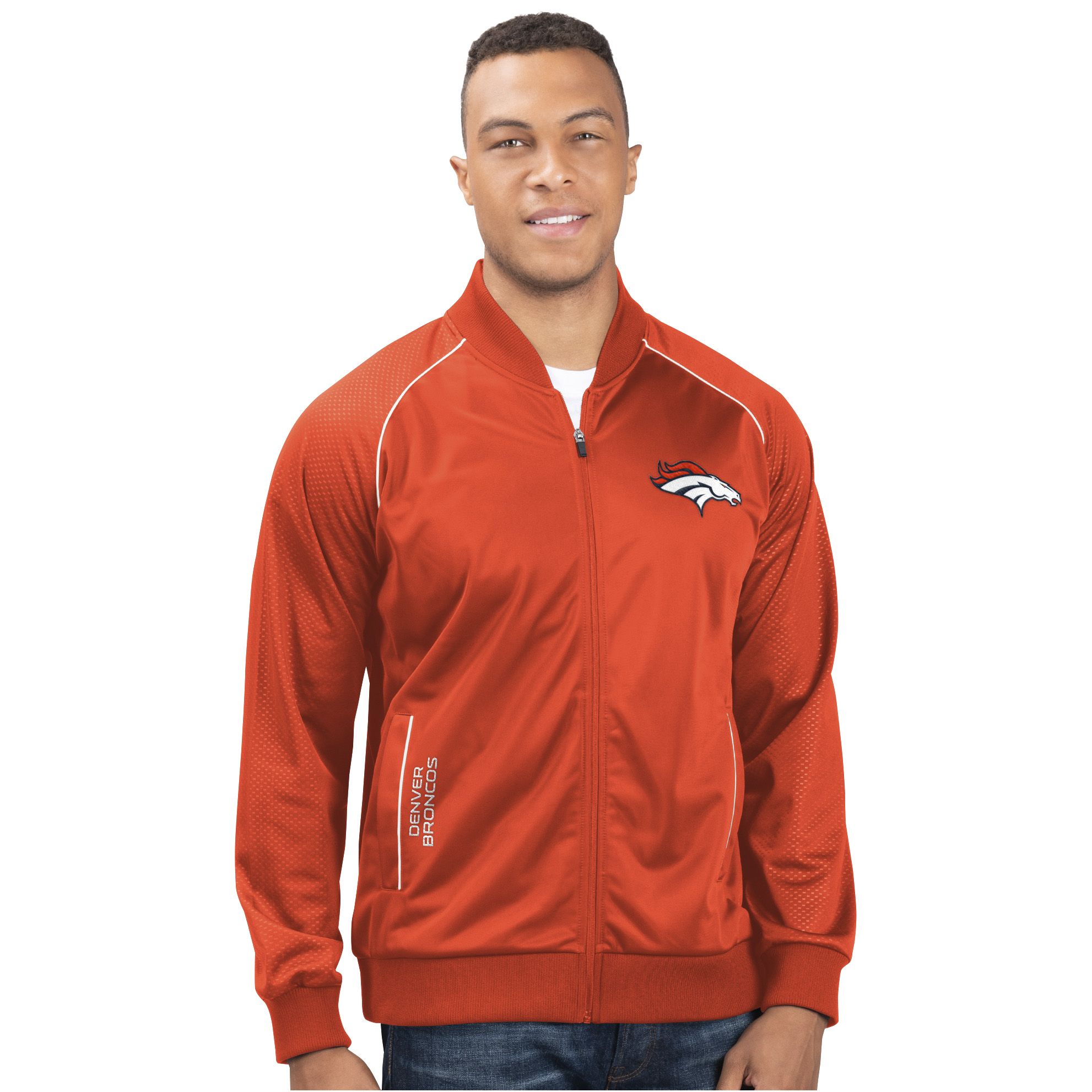 : Ultra Game NFL Denver Broncos Womenss Full Zip Fleece