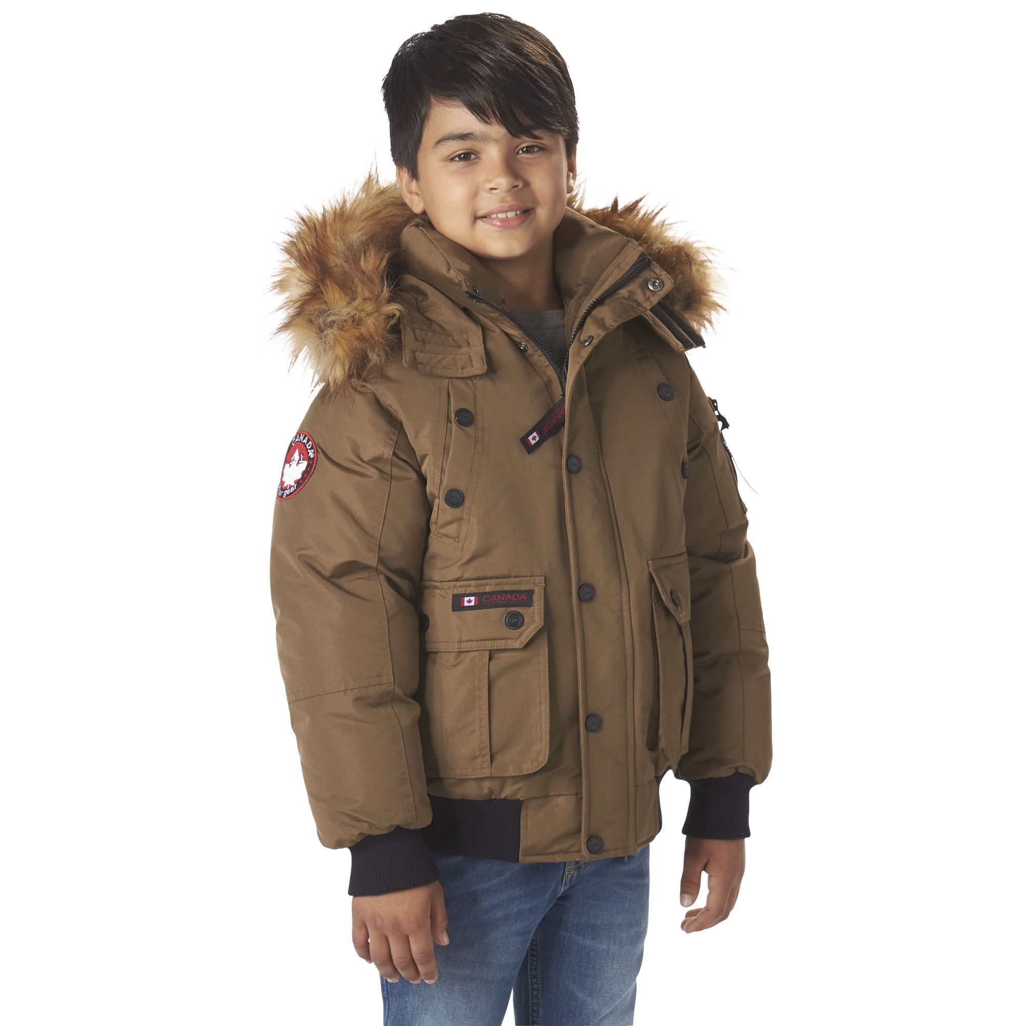 Canada weather clearance gear boys jacket