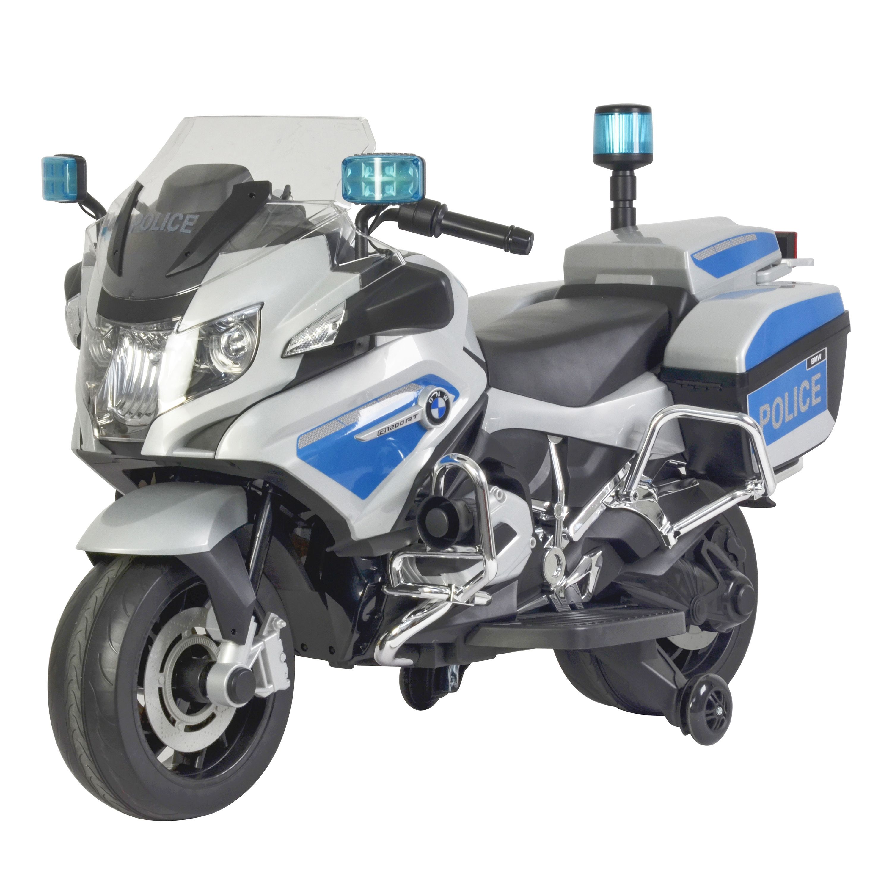 Fingerhut Kid Motorz BMW Police Motorcycle 12V Ride On