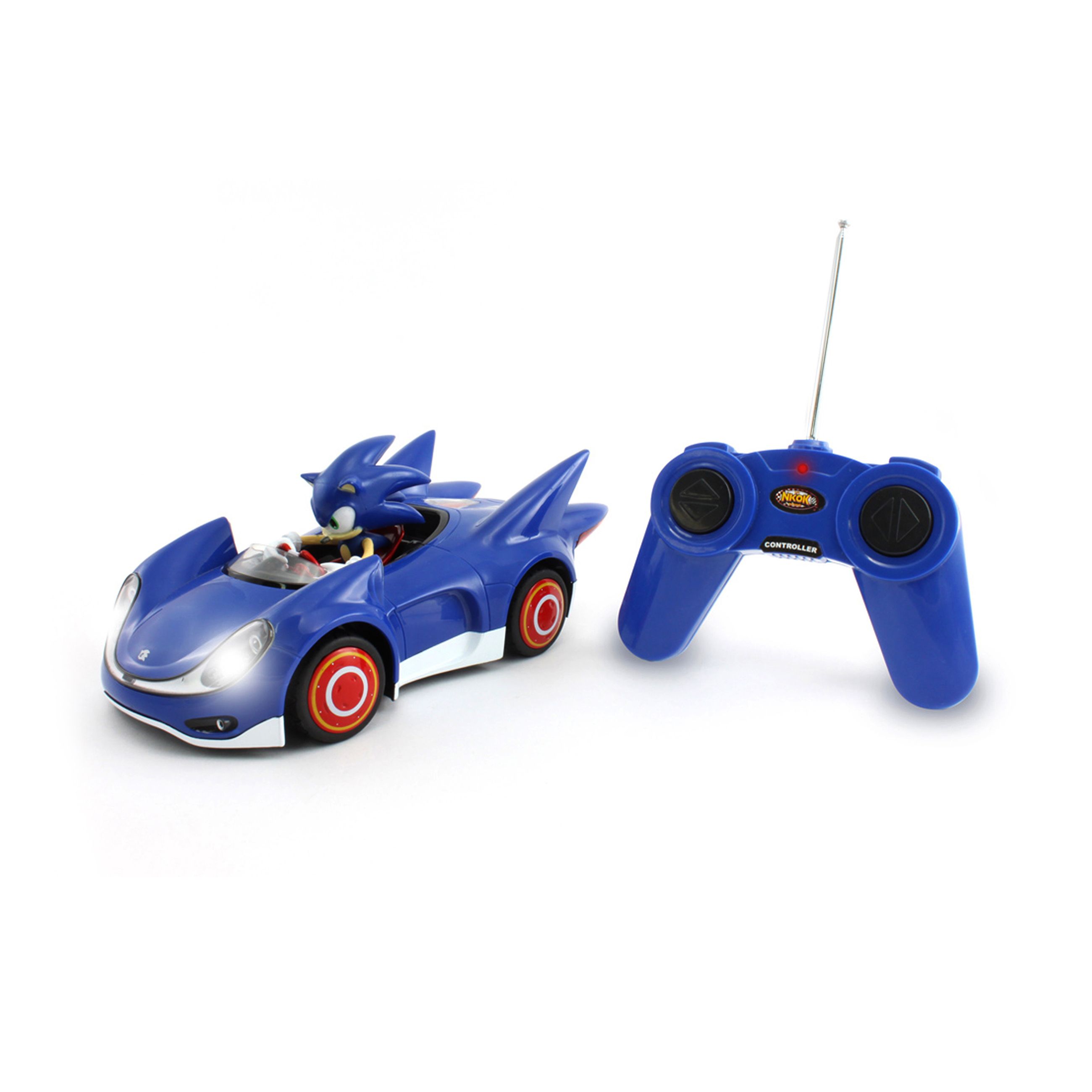 Sonic remote outlet control car