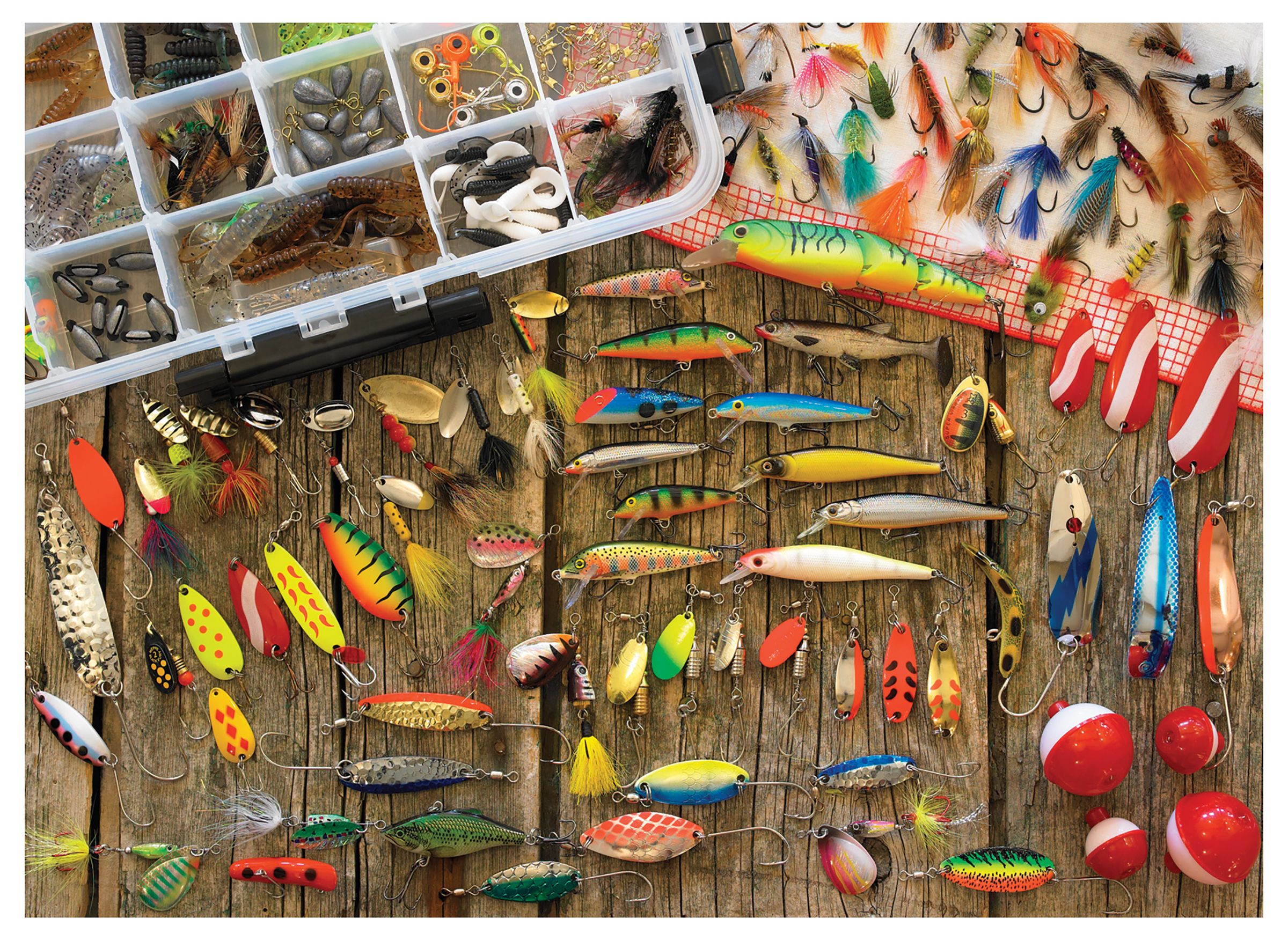 Cobble Hill 1000 Piece Puzzle Fishing Lures