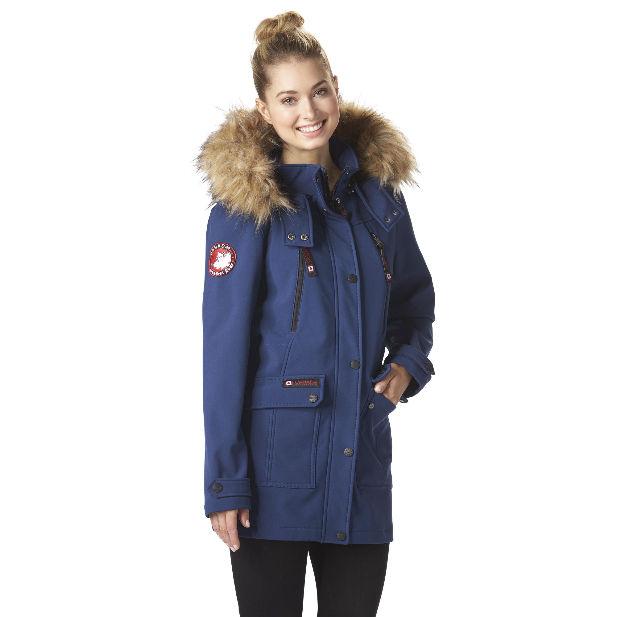 Canada weather gear hot sale women's softshell jacket