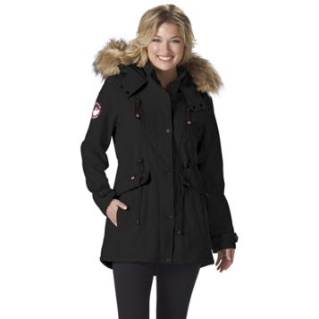 Canada weather gear hot sale women's softshell jacket